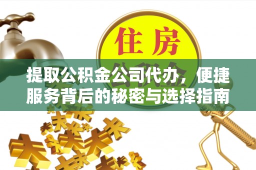 铜锣提取公积金公司代办，便捷服务背后的秘密与选择指南