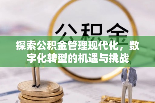 黔西探索公积金管理现代化，数字化转型的机遇与挑战