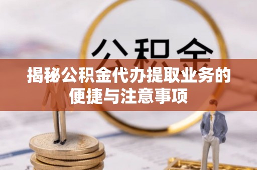 九寨沟揭秘公积金代办提取业务的便捷与注意事项