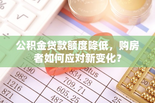 长武公积金贷款额度降低，购房者如何应对新变化？