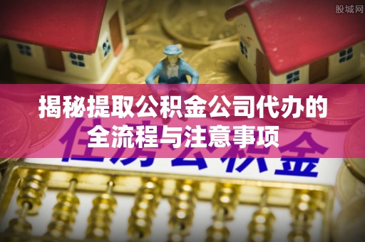 五指山揭秘提取公积金公司代办的全流程与注意事项