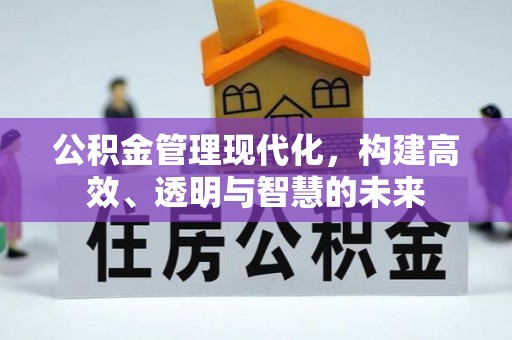 河曲公积金管理现代化，构建高效、透明与智慧的未来