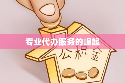 阳新专业代办服务的崛起
