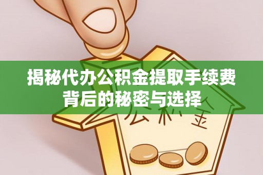 普湾新区揭秘代办公积金提取手续费背后的秘密与选择