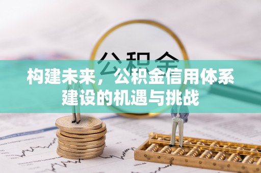 柳林构建未来，公积金信用体系建设的机遇与挑战