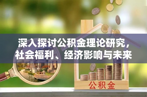 徐汇深入探讨公积金理论研究，社会福利、经济影响与未来展望