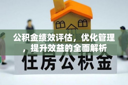 盐边公积金绩效评估，优化管理，提升效益的全面解析