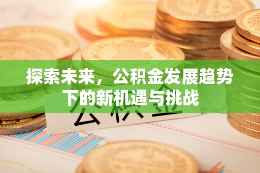潼关探索未来，公积金发展趋势下的新机遇与挑战