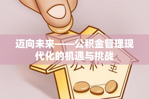 美姑迈向未来——公积金管理现代化的机遇与挑战