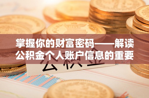 平川掌握你的财富密码——解读公积金个人账户信息的重要性