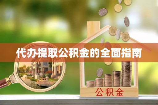 鸟松代办提取公积金的全面指南