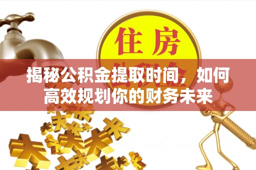蓝山揭秘公积金提取时间，如何高效规划你的财务未来