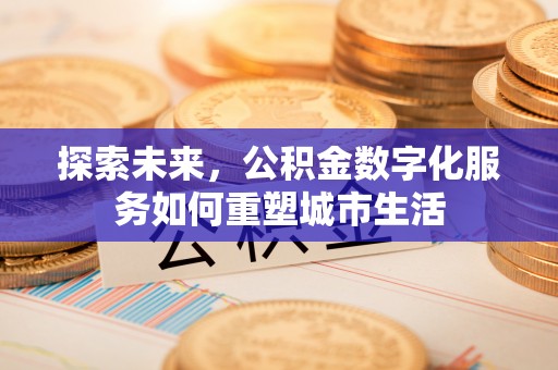 沿河探索未来，公积金数字化服务如何重塑城市生活