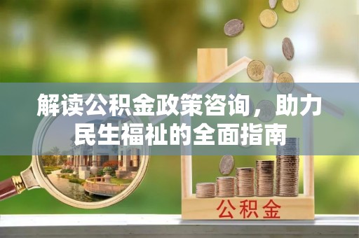 东乡族解读公积金政策咨询，助力民生福祉的全面指南