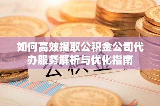 带岭如何高效提取公积金公司代办服务解析与优化指南