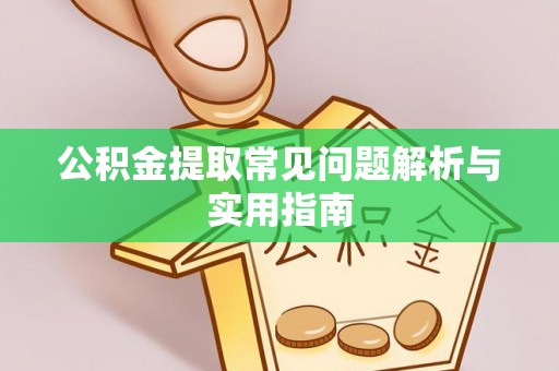 泾河公积金提取常见问题解析与实用指南