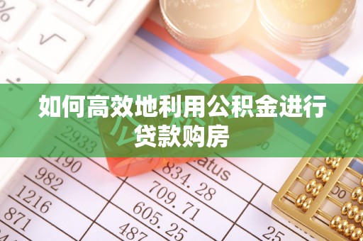 龟山如何高效地利用公积金进行贷款购房
