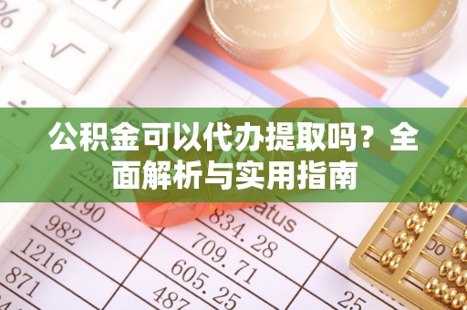 连南公积金可以代办提取吗？全面解析与实用指南