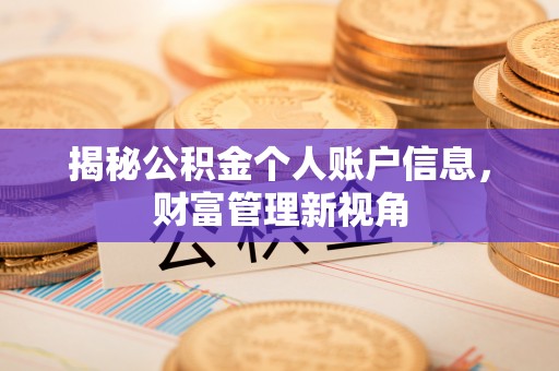 巴音郭楞揭秘公积金个人账户信息，财富管理新视角